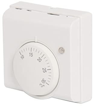Raumtemperaturregelung Raumthermostat, 220V Klimaanlage Fußbodenheizung Aufputz Raumtemperaturregler Wandthermostat, Raumtemperaturregelung Thermostat 10-30 ℃
