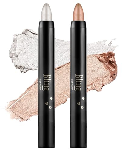 Boobeen Eyeshadow Pencil Crayon Wasserfester Lidschattenstift Shimmer Cream Eyeshadow Pen Erstellen Sie glitzerndes Augen-Make-up, einfach zu verwenden