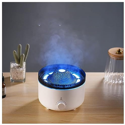 Humidificateur D'air Chambre, Humidificateur D'air Chambre Enfant 2 Couleurs/Formes De Fumée,Minuterie,Télécontrôle, Senteur Maison Diffuseur pour Bureau,N'importe Quelle Pièce,C