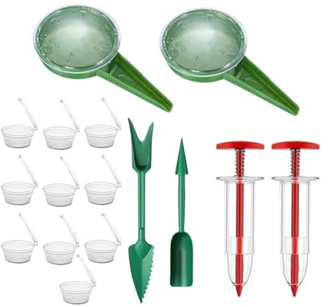 Teksome Seedling Tools, Handheld Seeder Tool, Portable Tiny Garden Planter Tool, Efficient Garden Seedling Sower Spreader For Garden Enthusiast, Planting Enthusiast