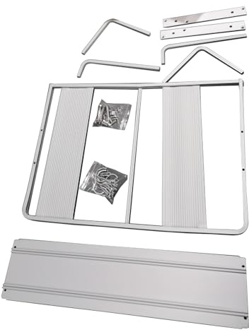 Pissente Support Mural pour ¨¦tag¨¨re de Four ¨¤ ondes, Espace en Aluminium Double Couche Suspendu pour Four ¨¤ ondes, ¨¦tag¨¨re de Rangement de Cuisine, Organisateur pour Cuisine