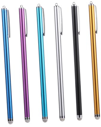 HOMSFOU 18stücke Kapazitive Stylus Pens Für Touchscreen Geräte Präzise Eingabe Fingerabdruckresistente Spitze Langlebig Und Komfortabel Für Tablets Und Smartphones