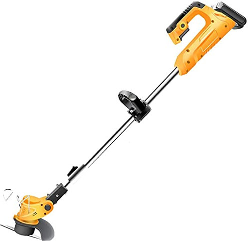 WQZzjm Cortadora de césped inalámbrica, de Mano, pequeña, Recargable, desbrozadora, artefacto para desherbar, cortadora de césped eléctrica