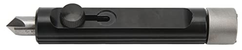 Hand Deburring Tool Efficient Deburring Metal Tool, Tubing Versatile Fitment Hand, Brake Line for Brake Fuel Coolant Lines, with Three Cutting Edges Ensures and Even