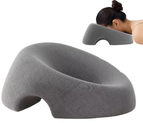 Generisch Almohada facial - Almohada para cirugía ocular | Almohada de masaje en el hogar | Dess de la cama – Almohada para dormir después de usar espuma de memoria triturada Cómodo apoyo ajustable