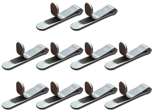 10 anelli in acciaio inox per torte, clip di fissaggio, decorazione per dessert, accessori da cucina e dessert, facile da pulire, decorazione pulsante
