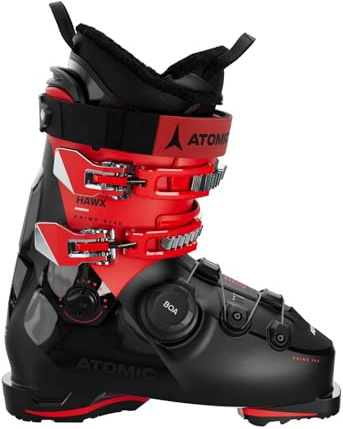 ATOMIC HAWX Prime R110 BOA GW - Scarponi da sci da uomo, colore rosso/nero, misura MP 31-31,5, controllo e comfort per sci All Mountain