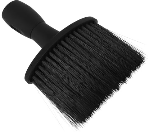 WEKADRIN Brosse à Barbe Noire pour Homme Brosse de Nettoyage de Barbe Compacte Pinceau à Raser Doux pour Exfoliation du Visage Outil Multifonctionnel Portable pour Soin et Entretien