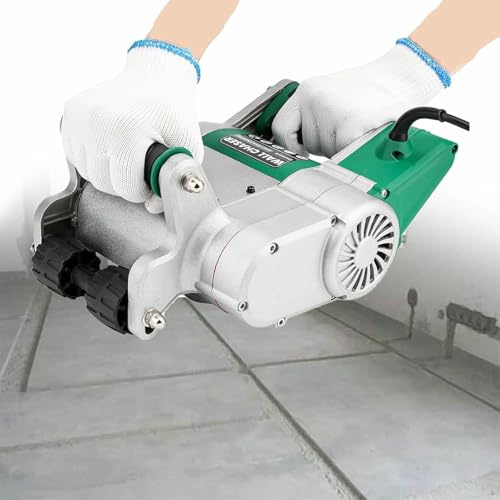 Cortadora eléctrica de ranura de pared, cortador de hormigón de 1100 W para ranurado y ranurado de ladrillos, profundidad de corte de 40 mm, diseño a prueba de polvo