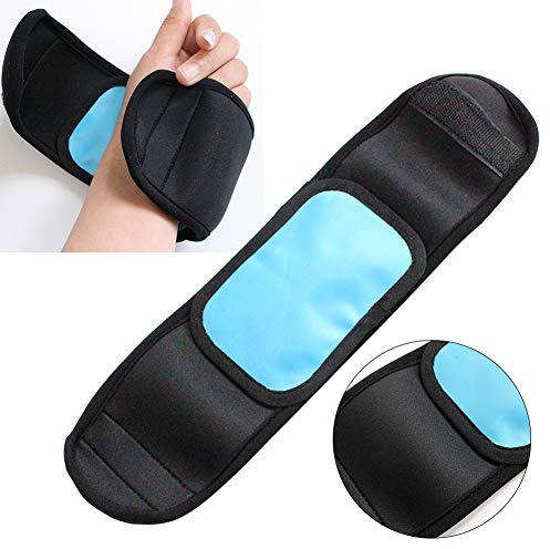Kältetherapie-Wrap, wiederverwendbares Eisgel-Pack für die Gesundheitspflege, Erste Hilfe Schmerzlinderung, Prellungen, Sportverletzungen für Hand, Handgelenk, Knöchel oder Fuß, Ellbogen