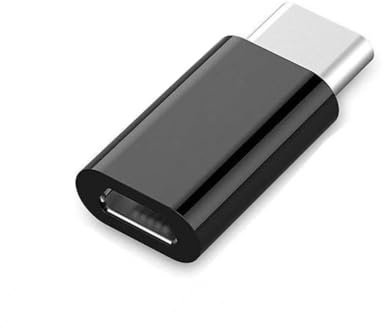 INF Adaptateur micro-USB vers USB-C, adaptateur USB C, USB Type C, prise micro USB vers prise USB-C, compatible avec tous les appareils avec une connexion USB-C