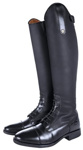 HKM Sevilla, Stivali da cavallerizzi Unisex-Adulto, 9100 Nero, 41 EU
