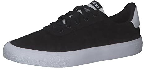 adidas Herren Vulc Raid3r Skateboarding Shoes, Core Black/Core Black/Cloud White, 43 1/3 EU