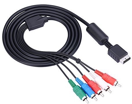 Audio Vedio-kabel för PS3, AV-kabel HD Component Video Audio-kabel, Anslut Till HDTV eller EDTV
