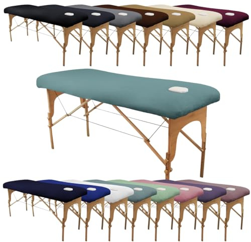Vivezen - Drap Housse de Protection en éponge pour Table de Massage - Plusieurs Coloris