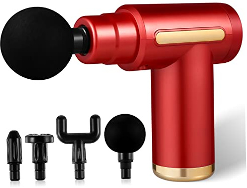 HAPINARY Mini Appareil De Massage Usb Chargement Dispositif De Massage Percussion Portable Pour Détente Musculaire Et Relaxation Dos Muscles