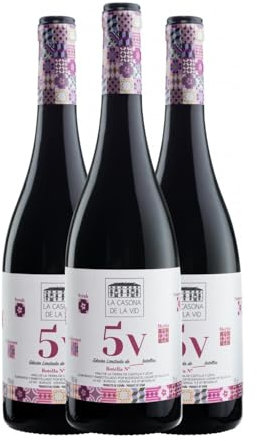 Lagar de Isilla La Casona de la Vid 5V Vino de la Tierra de Castilla y León 75 cl Vino tinto (Caja de 3 Botellas de 75 cl)