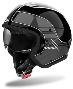 AIROH J 110 RASTER DARK GREY GLOSS M