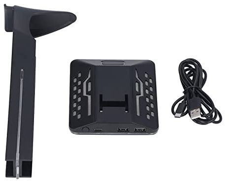 ZJchao Headphone Stand, RGB Headphone Stand Headset Stand Headphone Holder and 2 USB Charging Port for All Earphone Accessories