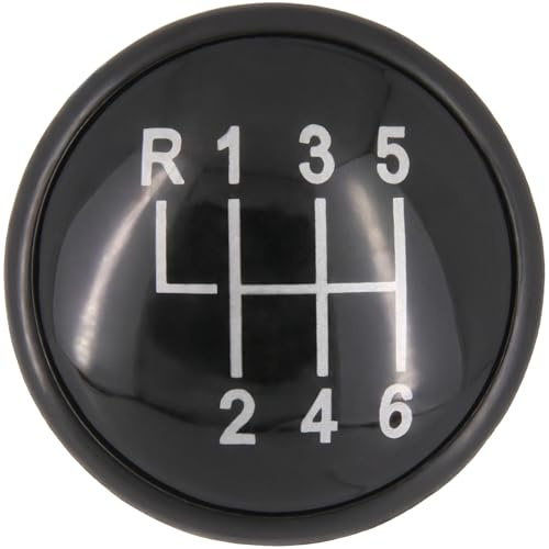 RECAMBO | Pomo para VW Golf IV, 1J, 1997-2006 | palanca de cambios de 6 marchas | color negro.