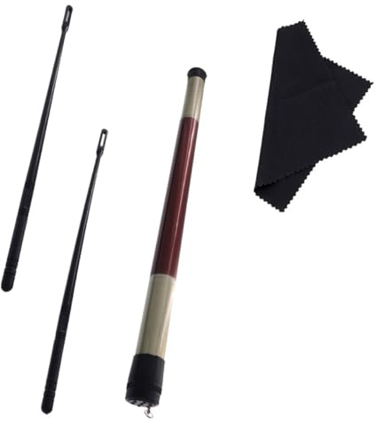 Toyvian Pulitore Per Flauto Di Strumenti Musicali Bacchette Per Pulizia Del Flauto e Panno Per Pulizia Del Accessorio Per