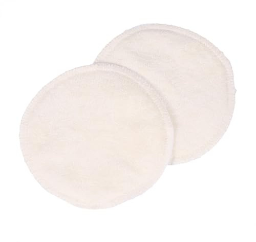UPKOCH Lot De 6 Set De Coussinets D'allaitement Lavables Absorbants, Compresse Anti-galactorrhée Pour Femmes, Doublure Fibre De Bambou Douce, Protection Anti-fuite Pour Port Quotidien