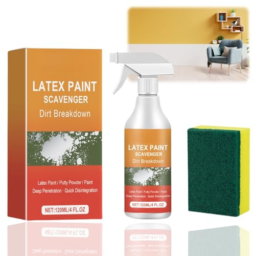Paint Stripper Paint Stripper,Concrete Paint Remover,Efficient Paint Stripper Wood,Paint Remover for Me/tal,Varnish Remover for Wood,Decking Paint Stripper,Versatile Paint Removers for Metal Surfaces