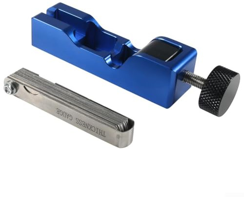 Per Turbo Power Tool Gap Tool e spessimetro affidabile per varie specifiche del veicolo (blu)
