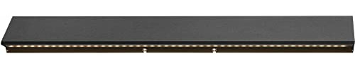 SLV Wandaufbauleuchte DIRETO 60 WL/Wand-Beleuchtung innen, LED Spot, Aufbau-Leuchte, Wandaufbauleuchte, Wandstrahler / 14.0W 1250lm schwarz dimmbar, 1004740