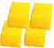 BricolagePro - 4, 8, 12, 16 o 22 esponjas de Limpieza - Piedra de Plata, Piedra Blanca y Piedra de Arcilla. Limpia sin arañazos – 10 x 6 x 4 cm