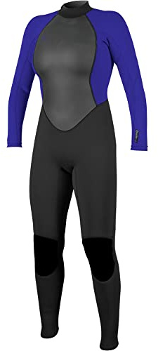 ONeill Reactor II Neoprenanzug für Damen, 3/2 mm, Reißverschluss hinten, Kobaltschwarz