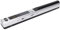 ciciglow Document Scanner, 300 600 900DPI A4 Portable Handheld Scanner Memory Card Storage Receipt Scanner for Documents Photos Magazines(Silver Black)