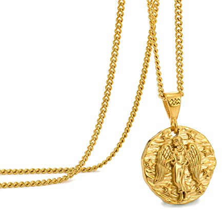 Kette Herren, Halskette mit Sternzeichen Anhänger für Herren, Edelstahl 12 Sternbild Kette, Astrologie geprägte Anhänger Halskette,Ideale Geburtstag Geschenkideen für Damen und Herren