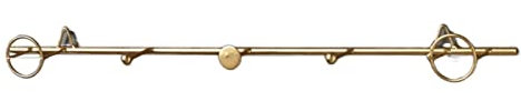 IMYOGI Garderobenhaken Wandgarderobe Wandgarderobe, Metallwandhaken, kreativer Wandhaken, Wandhaken für Eingang, Schlafzimmer, Küche Hängegarderobe (Farbe: Gold)