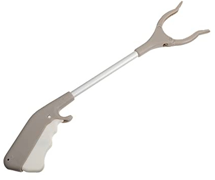 Healifty Morsetto Per Rifiuti 40cm in Alluminio Pratico Strumento Raccolta Rifiuti Per Casa e Giardino Clip Antiscivolo Per Pulizia Facile e