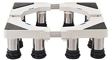 YHJZSM Drum Washing hine Base Refrigerator Holder Stand Adjustable Height 13-16Cm Fridge Freezer Stand Pedestal Length/Width 42-68Cm Stent for Wine Cooler, Ice Maker, Dishwasher/12 Legs/1