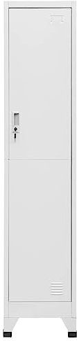 KTHLBRH Schließfachschrank 38x45x180 cm Stahl Büro-Stauschrank Wohnzimmerschrank Möbel für das Wohnzimmer Geeignet für Wohnzimmer, Schlafzimmer, Büro