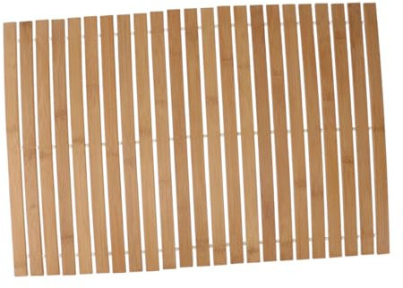 Alipis Abtropfmatte Für Badezimmer rutschfest Fußmatte 40 X 60 cm Natürlicher Stil Teppich-fußpolster