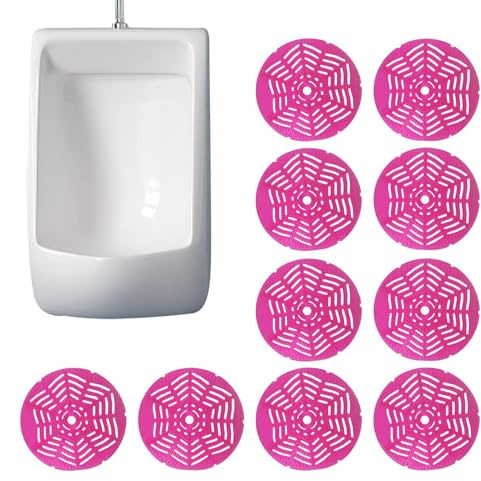 Coussinets pour urinoir pour chambre d'homme, tapis désodorisant pour urinoir | Schéma de contrôle de l'huile pour le contrôle des odeurs – 10 pots pour urinoir avec écran Orin
