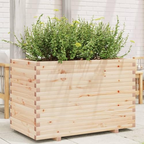 Lauuoeriau ARREDO ARTICOLO CASA GIARDINO 110X60X72 CM LEGNO MASSELLO PINO