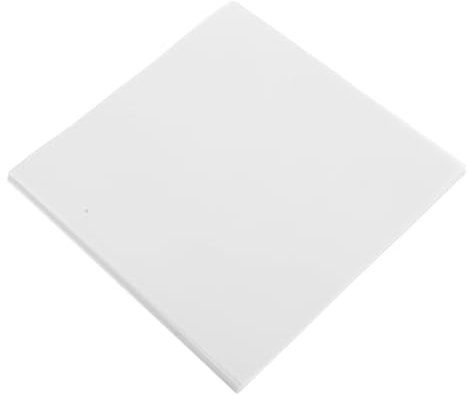 CHICAMPERA 100 Feuilles de Papier Cuisson Ingraissable Blanc, Feuilles à Pâtisserie Antiadhésives pour Plaques à Biscuits, Usage en Boulangerie