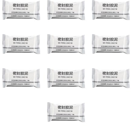 Sellador de reparación, masilla de sellado impermeable, 10 unidades, pasta de reparación rápida para pared, suelo, techo, baño, cocina, tubo de drenaje, ventilación, azulejos, aislamiento de tuberías