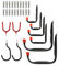 brackit 10x Garage Hooks Heavy Duty - 30pc Assortment Set for Wall-Mounted Storage, Ideal for Hanging Tools, Ladders, Bikes, Hose & Garden Equipment - Includes 20x Wall Anchors & Non-Slip Coating