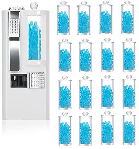 New Crushballs Dispenser with 1600 Menthol Capsules,Stronger Flavour,Menthol Cigarette Crush Balls, Aromatic Capsules for Cigarettes-Ice Mint