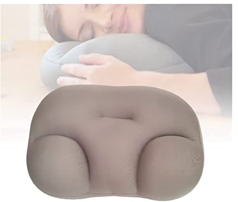 2023 New 3D Good Night Pillow, Breathable 3D All-Round Deep Sleep Pillow,Micro Airball Pillow Good Night Pillow Cloud Neck Pillow Necklow Sleep Pillow Necklow Support Nursing Pillowfor Men Women ( Col