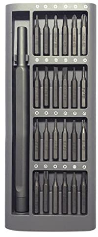 NATEFEMIN 24 In 1 Screwdriver Set Precision Magnetic Screw Driver Kit Phillips Cross With Handle Portable Phone Computer Repair Tools Accessory