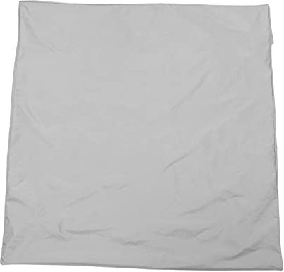 DOITOOL Grey Tear-Resistant Drawstring Sandbox Cover Waterproof Sun Protection Dustproof for Garden Sand Pit Outdoor Play Area