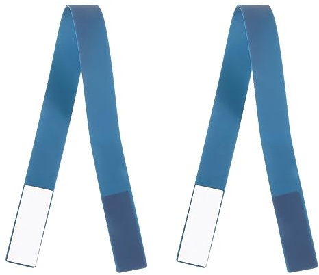 QUARKZMAN Téléphone Poignée Sangle Portable Poignet Sangle Silicone Élastique Cordon pour Téléphone Coque Minuit Bleu 2pcs