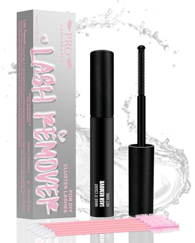 PRO Cluster Wimpernkleber Entferner10 ML Wimpernentferner DIY Wimpernverlängerung Entferner Augen Make-up Reiniger, einfache Entfernung von Cluster Wimpern Sanfte beruhigende nährende Öl Textur