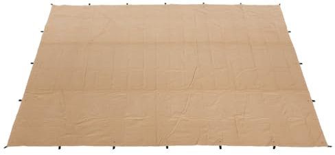 CanvasCamp All Purpose Canvas Sonnensegel Rechteckig 5x6m Wasserdicht Mit Ösen - Segeltuch Wasserdichter Sonnenschutz Terrassenüberdachung Ohne Bohren - Regenschutz Terrasse, Garten, Shade Tarp